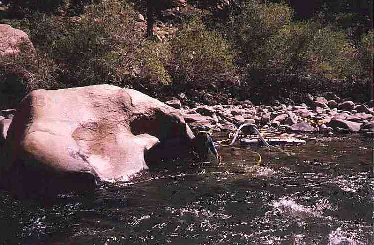 The river