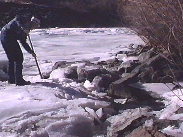 Breaking out the ice